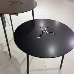 2 Satz Tisch Emboss Metall Mitternachtsblau Dunkelblau Grau Und Rauch Gepudert Anthrazit Mit Kornblume Gelasert