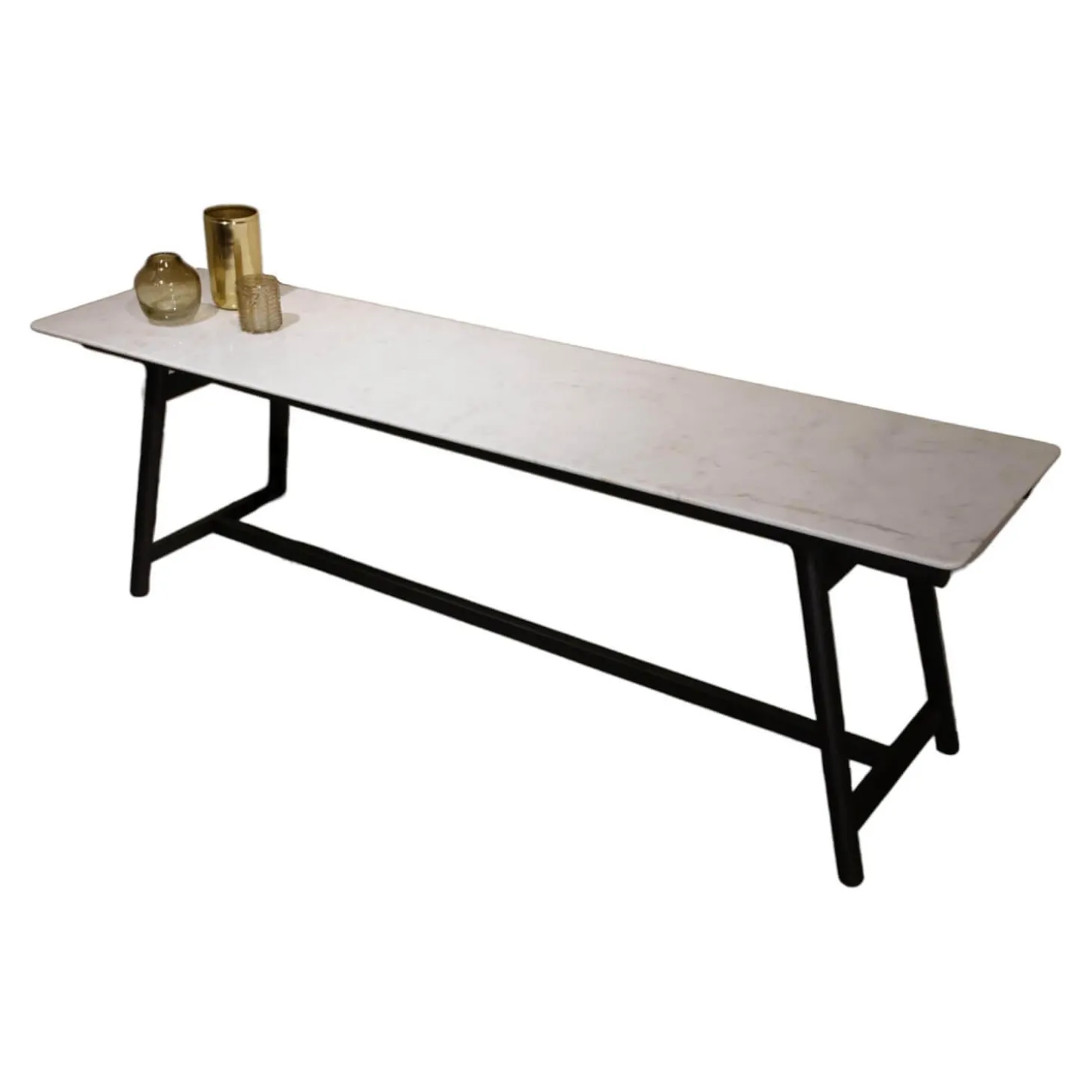 Ablage Marmor Callaceta Gestell Eschenholz