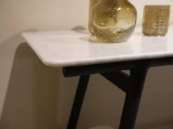 Ablage Marmor Callaceta Gestell Eschenholz