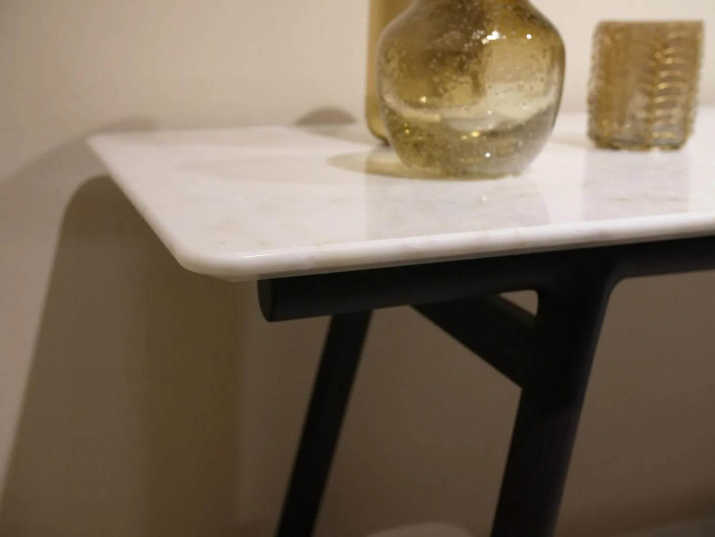 Ablage Marmor Callaceta Gestell Eschenholz