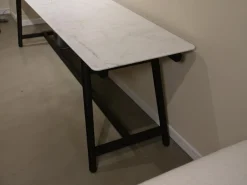 Ablage Marmor Callaceta Gestell Eschenholz