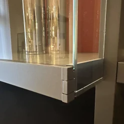 Anbaukombination Wall System Lack Matt Visione Anthrazit Inklusive Beleuchtung