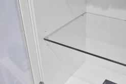 Anbausystem Jil WK 412 Lack Hochglanz Weiß Klarglas