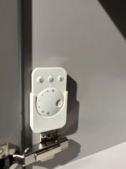 Anbauwand Caseda Lack Platingrau Mit Beleuchtung Und Trafo