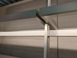 Ankleide Hangar Cabina Lemani Melamin Lärche Grau