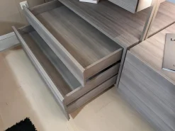 Ankleide Hangar Cabina Lemani Melamin Lärche Grau