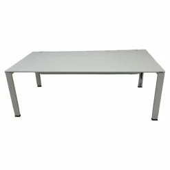 Arbeitstisch Icon 13 Premiumweiß Höhenverstellbar mit Kabelwanne