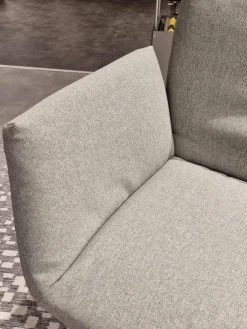 Armlehnstuhl Alvo Stoff 7208 Steingrau Schale Lack Schneeweiß Drahtgestell Schneeweiß Lackiert Mit Kunststoffgleitern