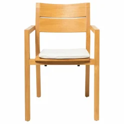 Armlehnstuhl Kos 04018 Teak inkl. Sitzkissen