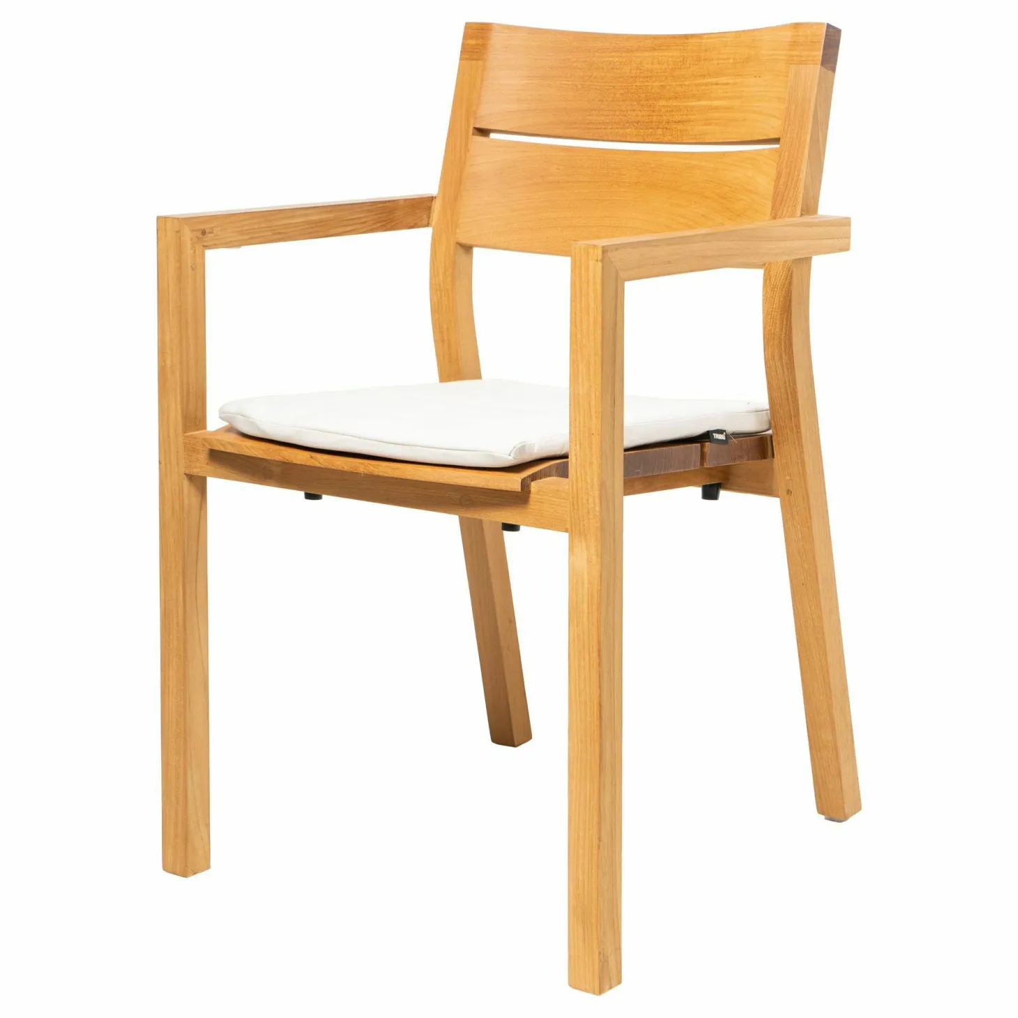 Armlehnstuhl Kos 04018 Teak inkl. Sitzkissen
