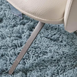 Armlehnstuhl Mara Cruz Bezug Leder Senso 9050 Pampas Weiß Drehgestell Epoxy E.220