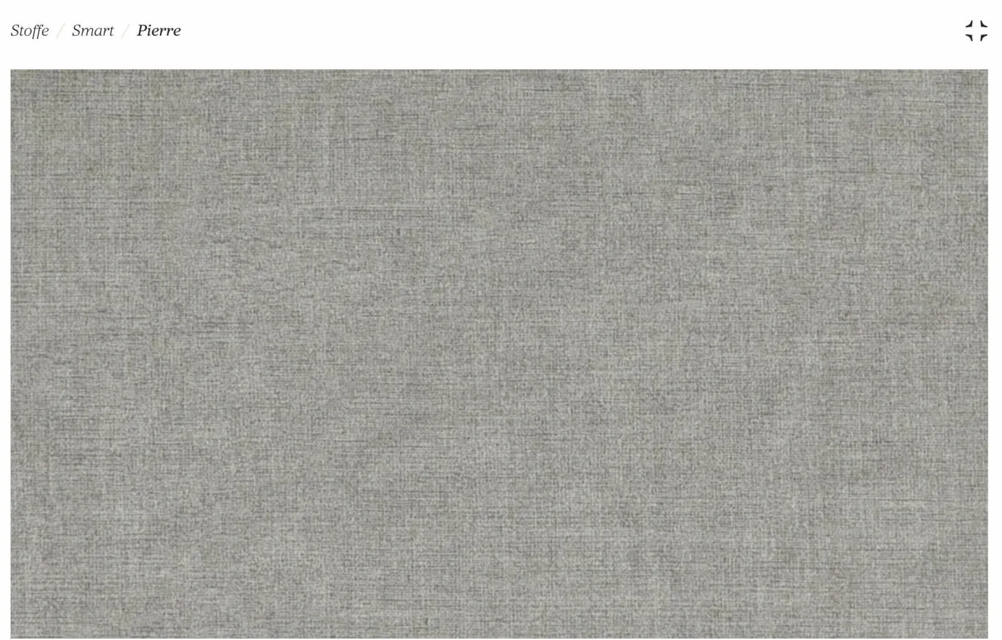 Armlehnstuhl Ona Curved Armchair Stoff Smart Code25 Pierre Grau Außen Oasis