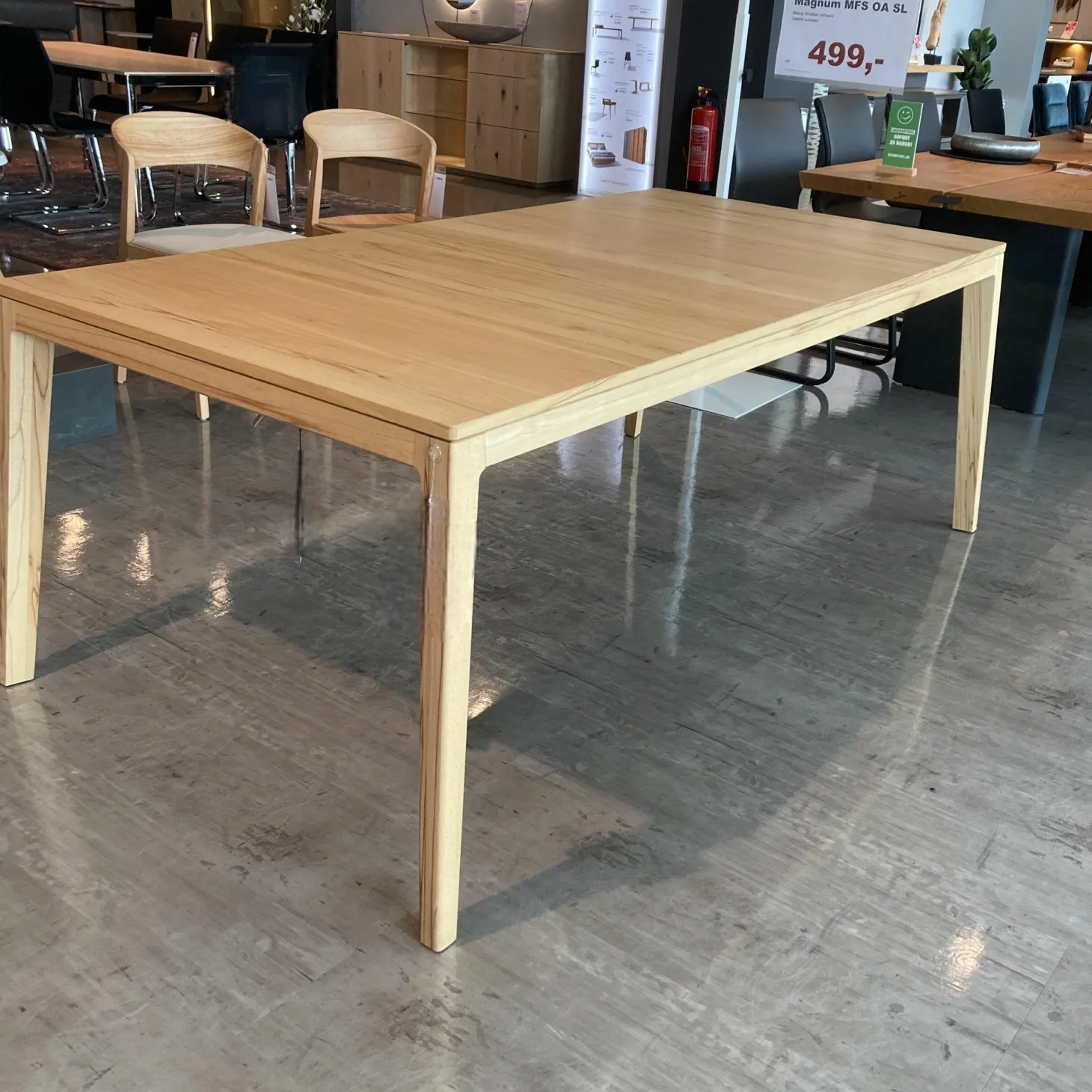 Auszugtisch Mylon TRMY 2010 Kernbuche Naturöl Mit Einlegeplatte