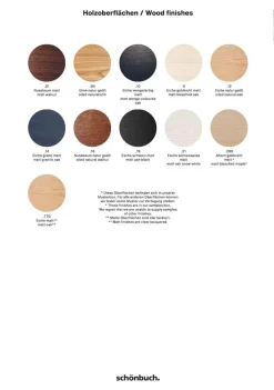 Bank Bench .770 Massivholz Eiche Natur Lackiert