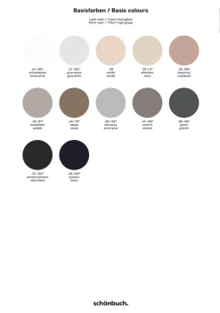 Bank Bench Massivholz Mit Mittelfuge 66 Granit Deckend Lackiert Klein