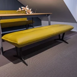 Bank Essay Leder C-Classic-Avocado Grün