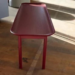 Bank Tani Mit Ablage Lack 40 Weinrot