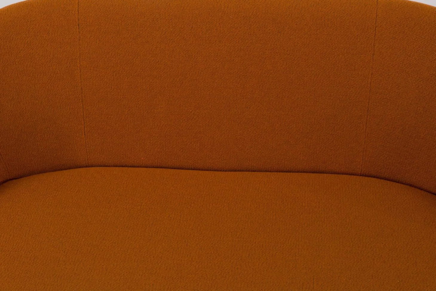 Bank Trick Stoff 111 92 Orange Gestell Holz Schwarz