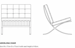 Barcelona Chair Sessel Relax