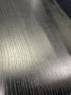 Barhocker Nerd Eiche Schwarz