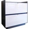 Barschrank Highboard Darren Farbe Sand Struktur Aschefurnier Korpus Aluminium Farbe Malz
