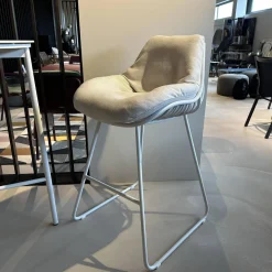 Bartisch Napoli Platte Dekton Sabbia Inklusive Barhocker Chill Stoff Diamond Calcutta Marble Beige