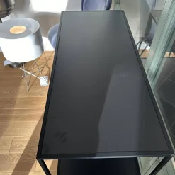 Bücherregal Twin Small Stahl Schwarz Lackiert