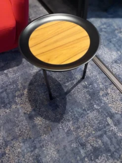 Beistelltisch Athene Nussbaum ACS Gebeizt Lackiert