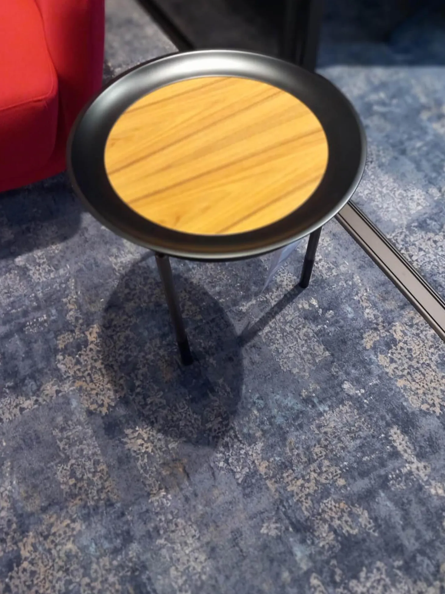 Beistelltisch Athene Nussbaum ACS Gebeizt Lackiert