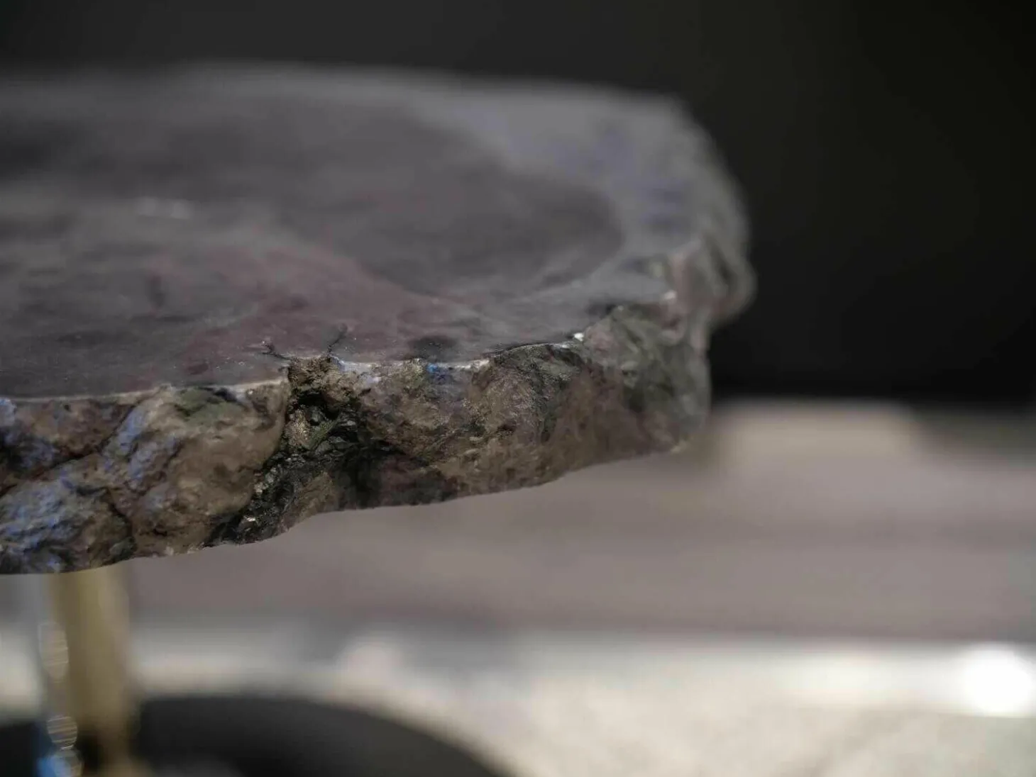 Beistelltisch Cicladi Alabaster Nero Black