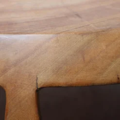 Beistelltisch Circus Maxi Rund Holz Albizia Rosa