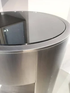 Beistelltisch Constellation Side Table Smoke Grey Mirror Glas