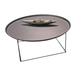 Beistelltisch Fat-Fat Outdoor Stahl 0236b Anthrazit Lackiert