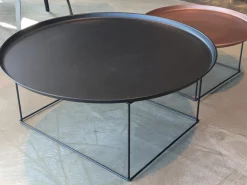 Beistelltisch Fat-Fat Stahl Schwarz Lackiert