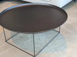 Beistelltisch Fat-Fat Stahl Schwarz Lackiert