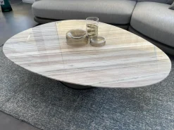 Beistelltisch Galet Marmor Zebrino