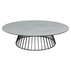 Beistelltisch Grid HPL Standard Gestell Aluminium Anthrazit