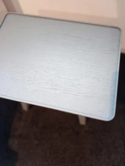 Beistelltisch Hans Holz Lack Granit