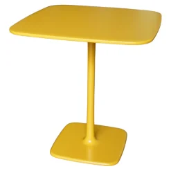 Beistelltisch Jalis Quadratisch Lack RAL 1004 Sonderfarbe Gelb