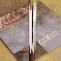 Beistelltisch Kyle Platte Gebürstetes Eichenholz In Farbe Mokka Lackiert