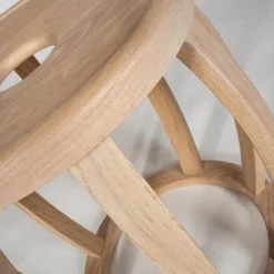 Beistelltisch Loto Eiche Hell Gebürstet