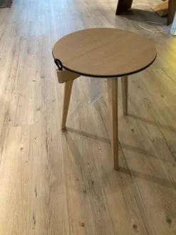 Beistelltisch Nachttisch Hi Eiche Weiß Geölt