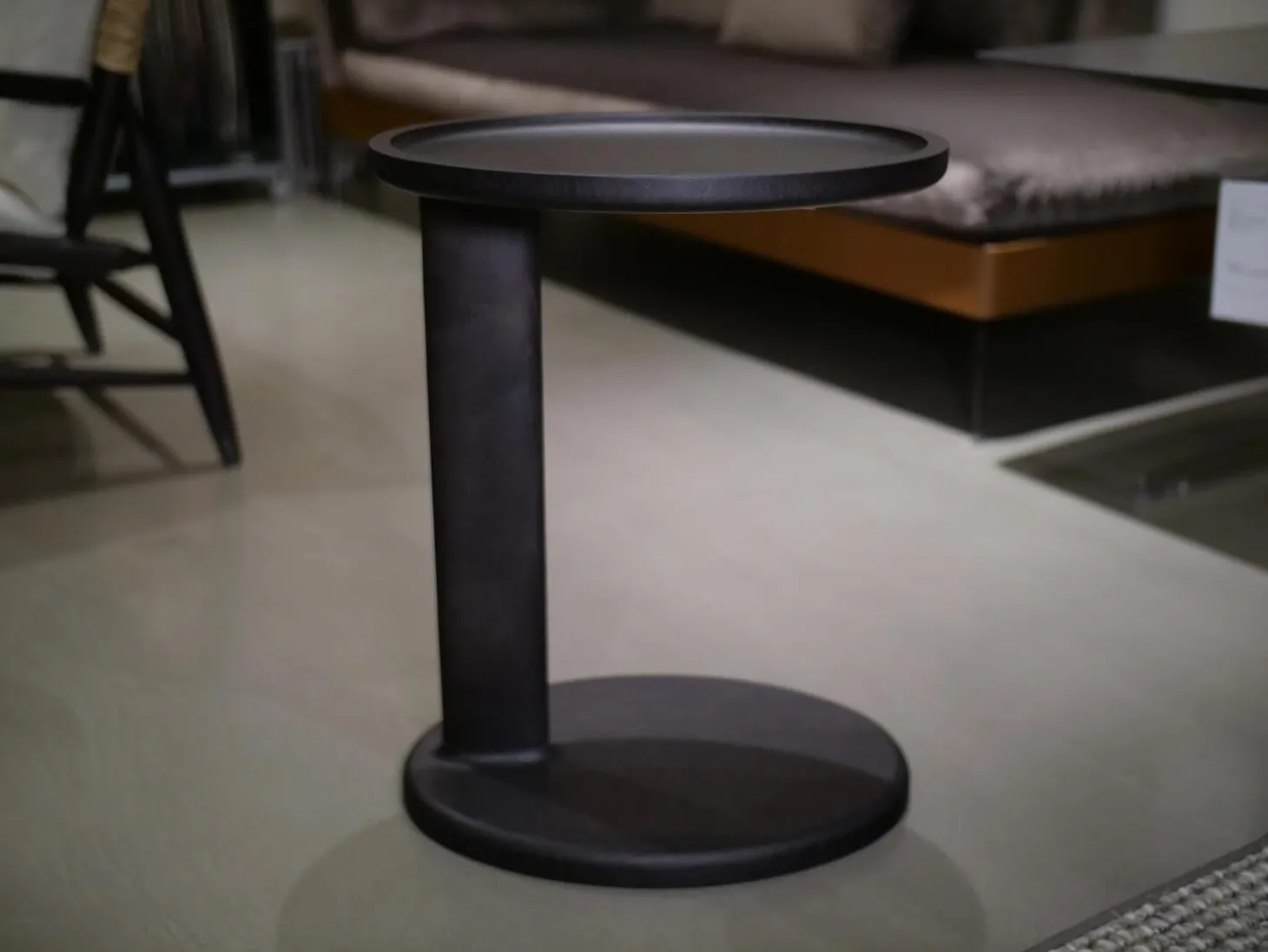 Beistelltisch Oliver Esche Braun Gebeizt