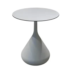 Beistelltisch Satellite Hochdrucklaminat Lipari Weiß Platte Lipari Weiß