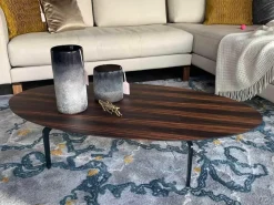 Beistelltisch Solo Furnier Makassa Matt