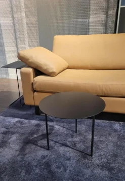 Beistelltisch Sting 3805 Platte F05 Schwarz Feinstruktur Metallgestell MP 210 F05 Schwarz