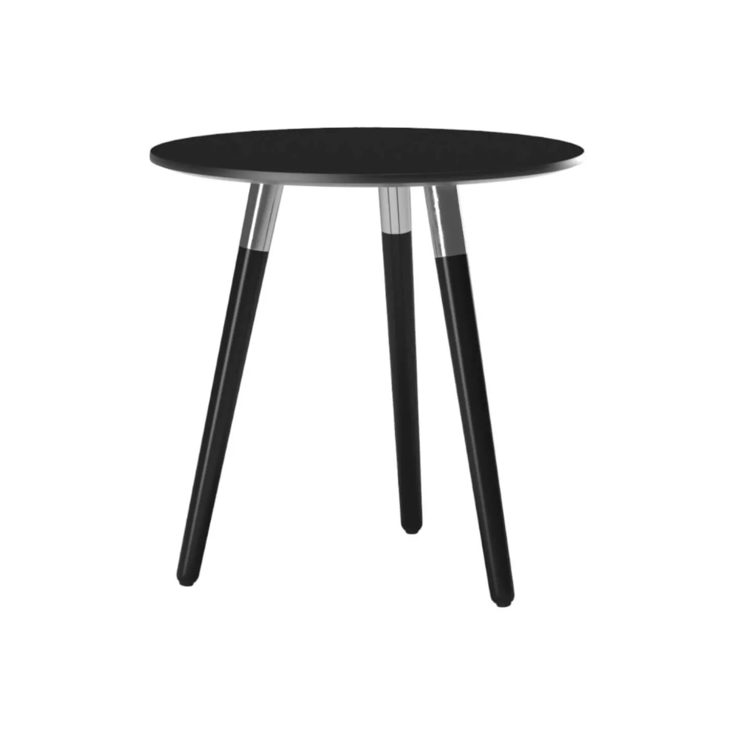 Beistelltisch Style Platte Holz Schwarz Gestell Holz 05 Schwarz Furniert Und Lackiert