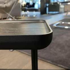 Beistelltisch Torei Rechteckig Esche Schwarz