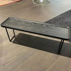 Beistelltisch Torei Rechteckig Esche Schwarz