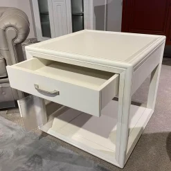 Beistelltisch Villa Cinquanta Holzwerkstoffe Cremeweiß